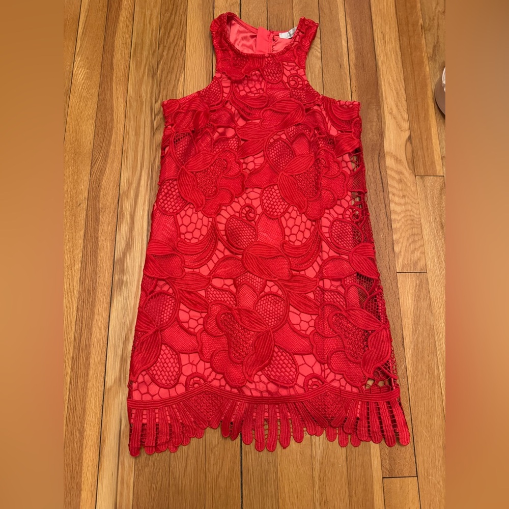 Lover and Friends red party dress. Can be casual or dressed up! Great condition